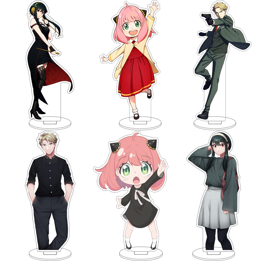 Anime Merch - تماثيل أكريليك أنمي SPY×FAMILY بطول 16