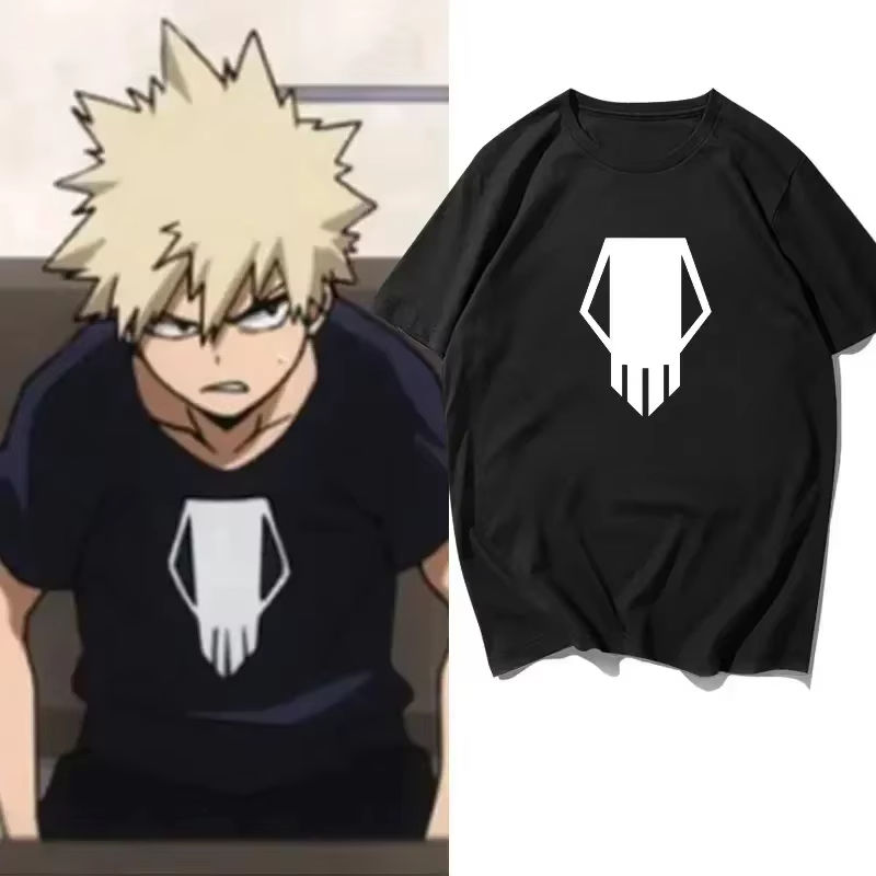 Anime Themed Merchandise - تي شيرت صيفي مطبوع عليه My