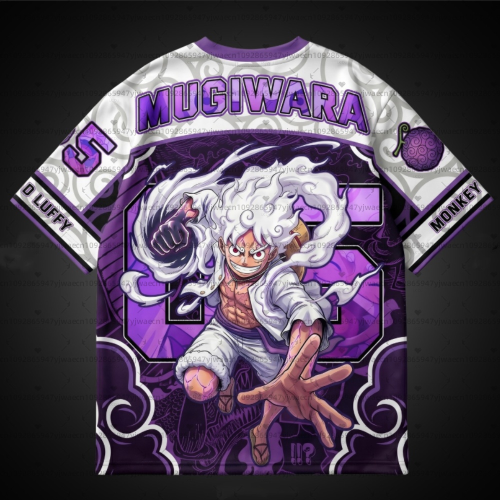 Anime Themed Merchandise - قميص صيفي للرجال 2526 بتصميم أنمي
