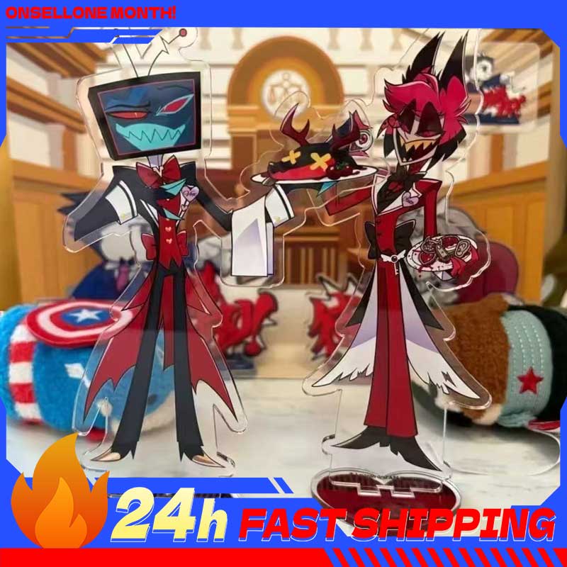 2 قطعة ملحقات أنيمي Hazbin Ala - مراجعة Anime Merch وسعره